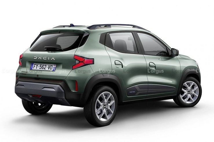 Dacia Spring 2023, Dacia Spring, Dacia Spring Electric, электромобиль Renault, Renault City K-ZE, электромобиль Dacia