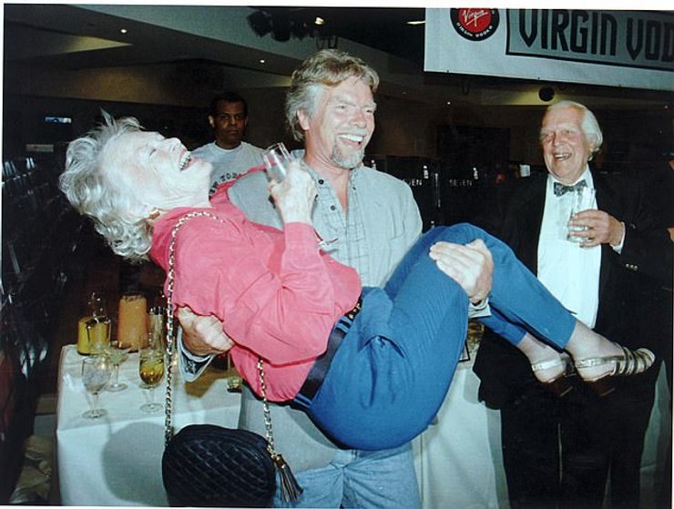 Ричард Брэнсон, Ева Брэнсон