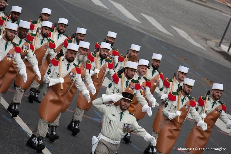 французский иностранный легион, гимн иностранного легиона
