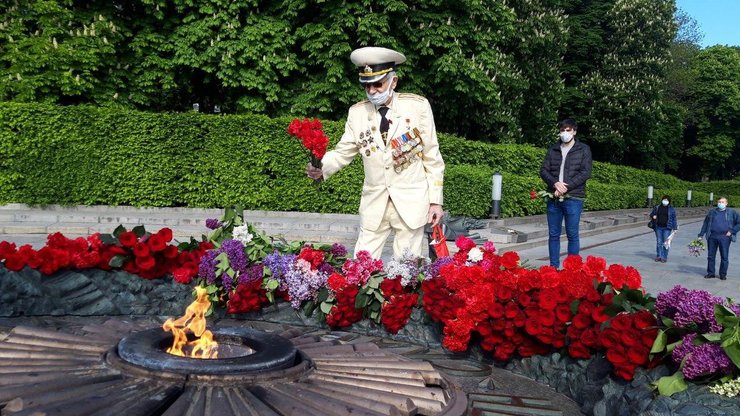 9 мая, парк славы, вечный огонь