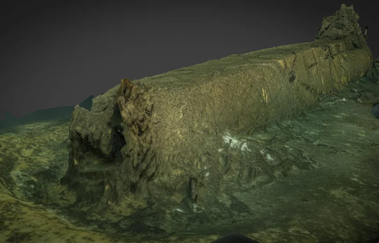 исследователи создали модель немецкой субмарины