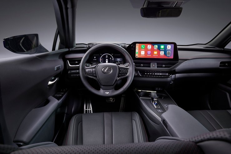 салон lexus ux300h, Lexus UX 2024, Lexus UX, новый Lexus UX, кроссовер Lexus