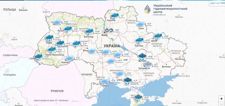 Погода на 16 декабря