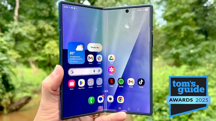 Дизайн Samsung Galaxy Z Fold 7
