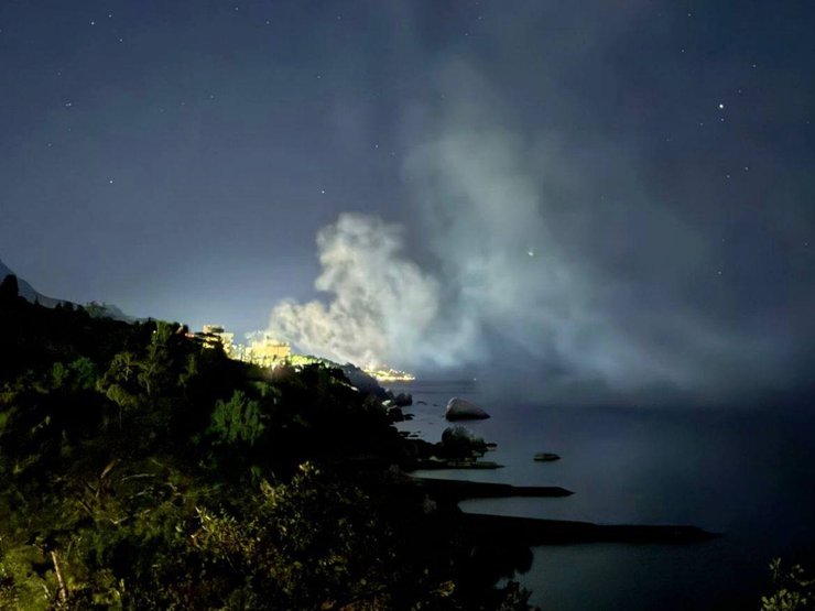 В районе Фороса произошли взрывы 22 сентября