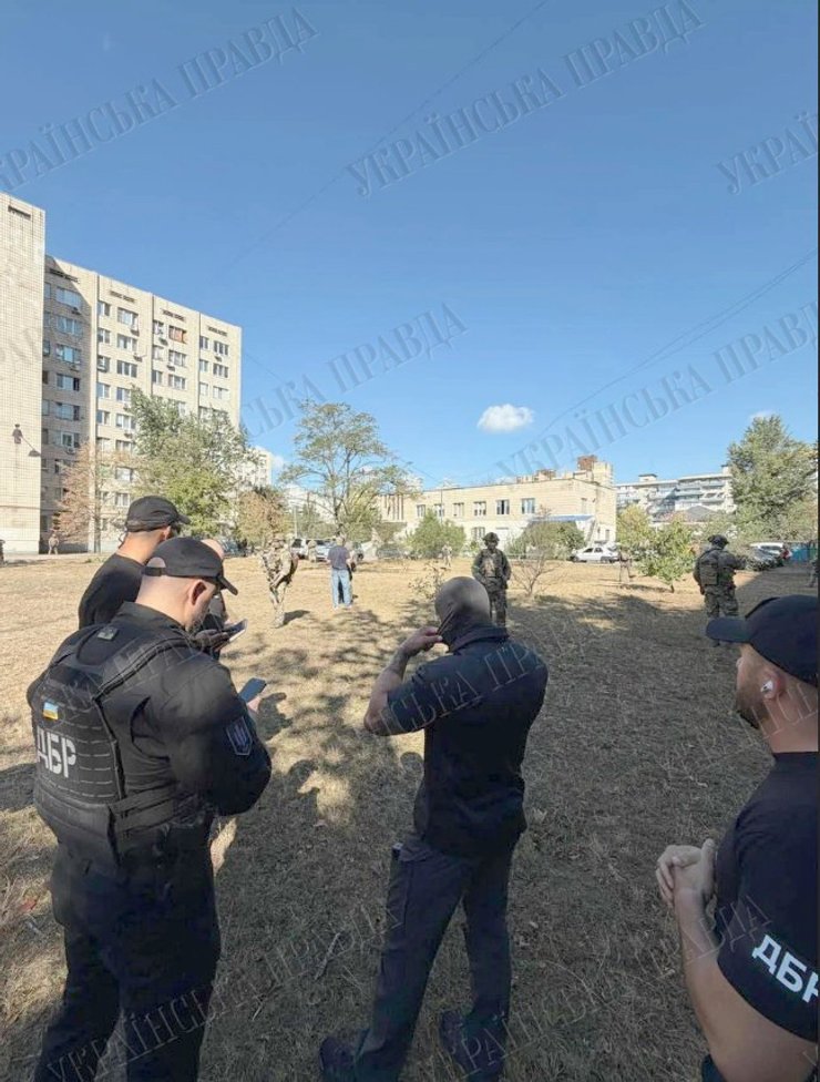 фото ДБР на місці стрілянини у Києві 2 серпня