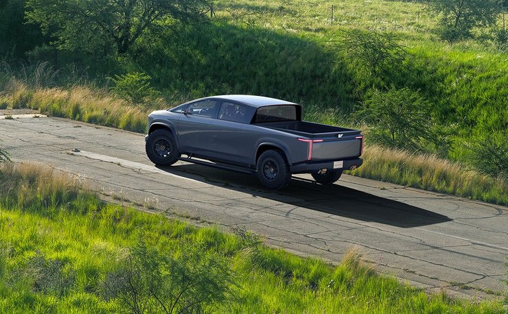 Edison Future EF1-T, Edison Future EF1, электрический пикап, китайский пикап, Edison Future EF1-V