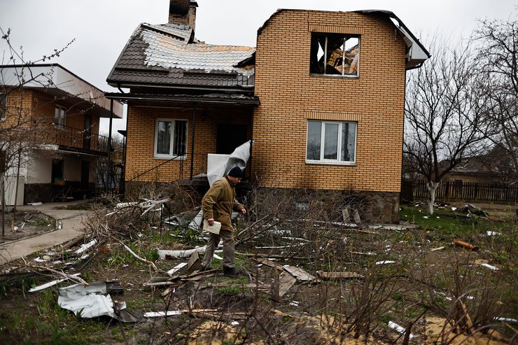 Большую часть дома Животовского сожгли