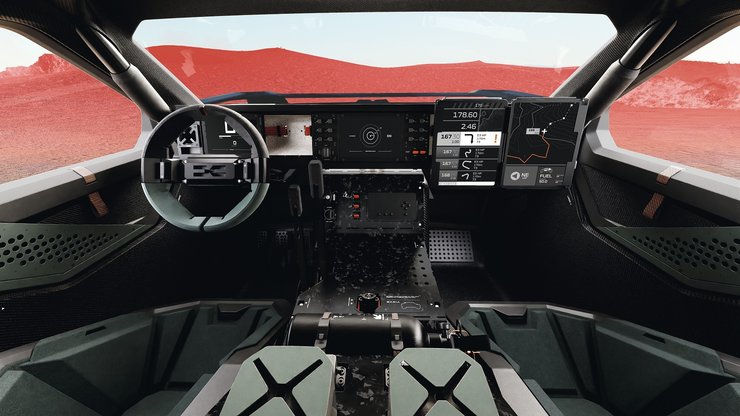 салон Dacia Sandrider, внедорожник Dacia, новый Dacia Sandrider