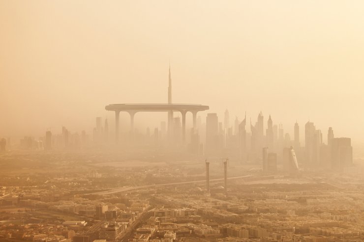 хмарочос кільце, хмарочос, бурдж халіфа, дубай, кільцеподібна будівля, унікальний хмарочос