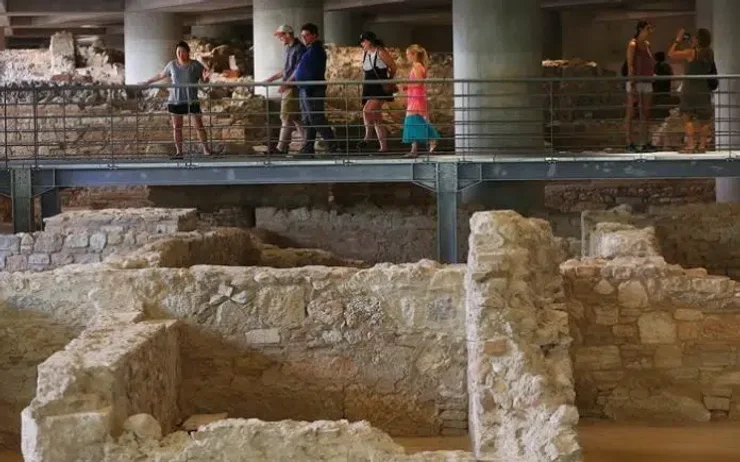 район, Греція, Акрополь, будинок, музей, археологи, археологія, Парфенон, споруда, розкопки, античність, вілла, занепад, майстерні, артефакти