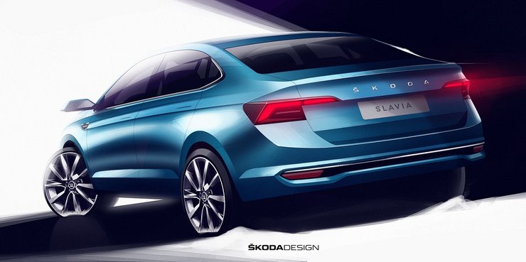 Skoda Slavia 2022, нова Skoda Slavia, Skoda Slavia, Skoda Rapid