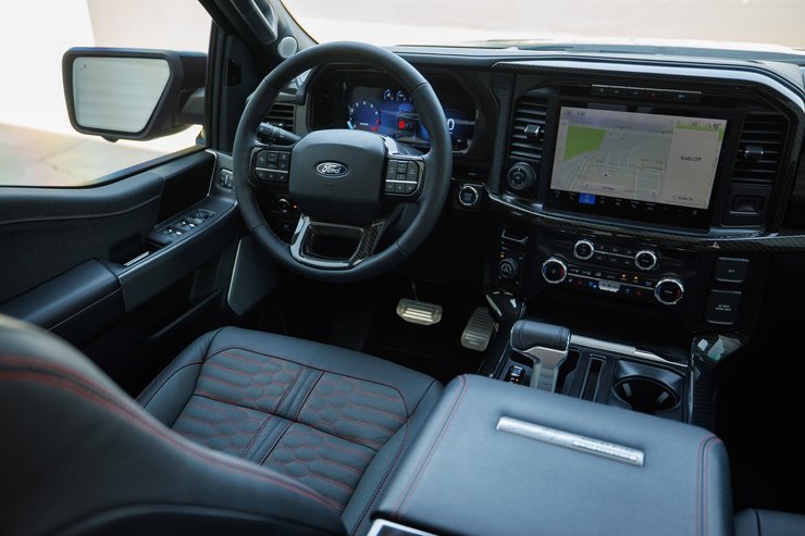 салон Ford Shelby F-150, Ford F-150, Ford F-150, Shelby F-150, пикап Ford