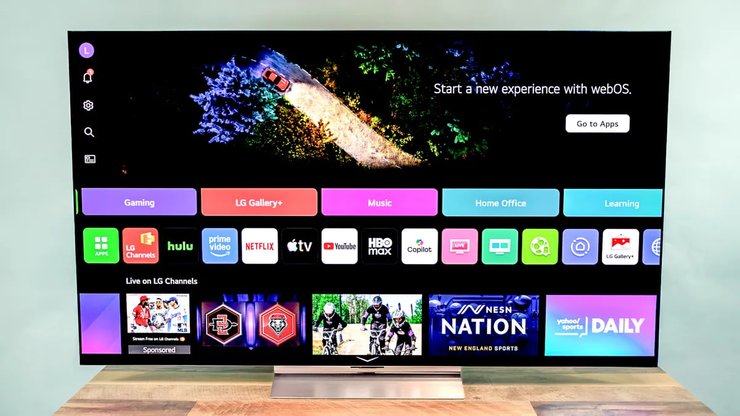 Интерфейс телевизора LG C6 Интерфейс телевизора LG C6