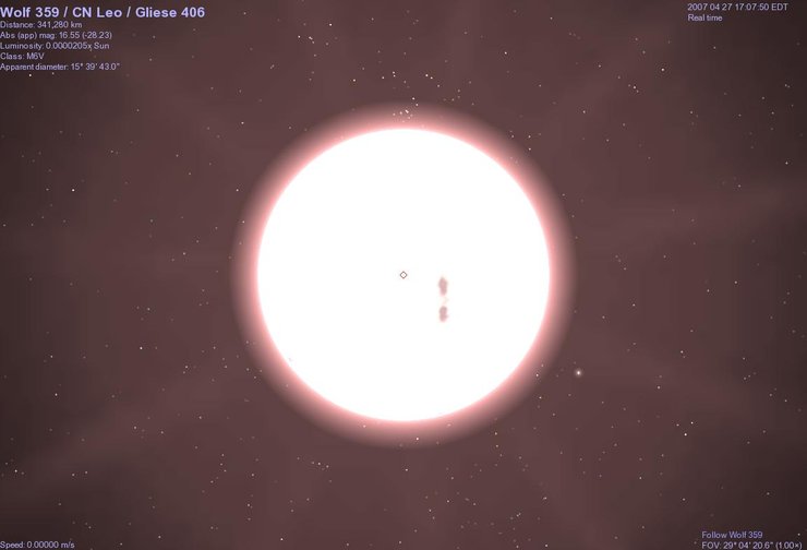 Звезда, Вольф 359