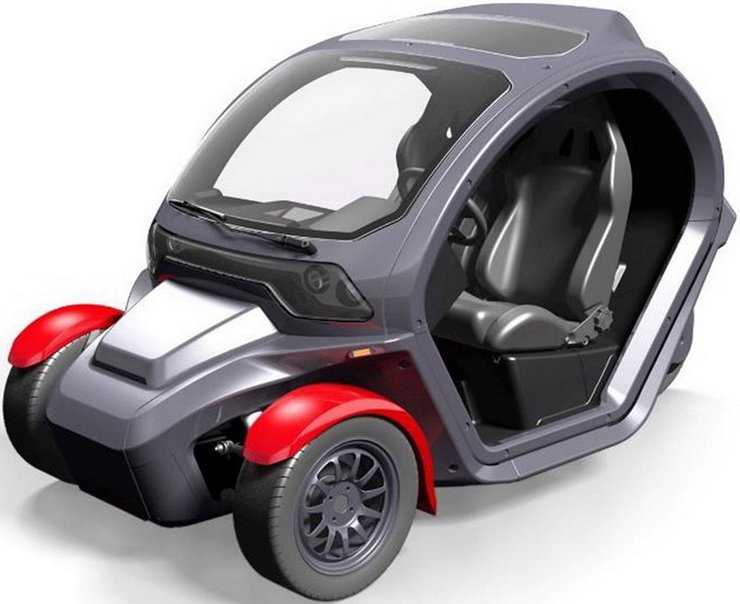 Иж UV-4, авто Калашникова, электромобиль Калашникова, автомобиль Калашникова