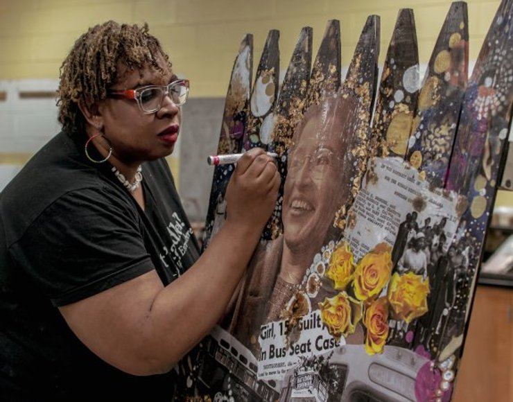 сегрегация, активистки, роза паркс, Time, журнал, обложка журнала, обложка, 100 женщин, женщины, феминизм