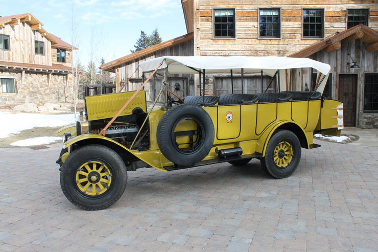 White Model 15-45 Yellowstone Park Touring Bus
