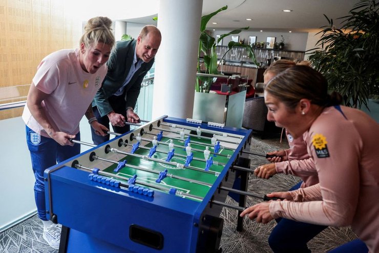 Принц Уильям в парке Сент-Джордж