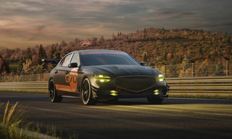Genesis G70, новий Genesis G70, Genesis G70 Track Day