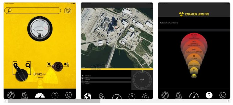 Radiation Scan Pro, утилита, приложение