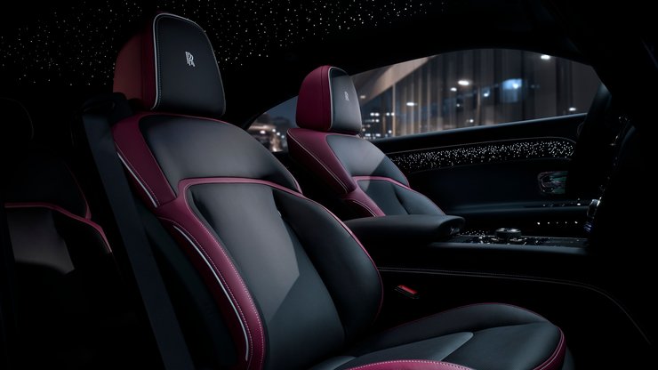 салон Rolls-Royce Spectre, новый Rolls-Royce Spectre, электромобиль Rolls-Royce