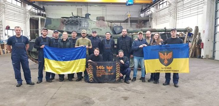 ремполк Фенікс, підготовка всу в Німеччині, навчання всу на заході, ремонт бронетехніки, Krauss-Maffei Wegmann