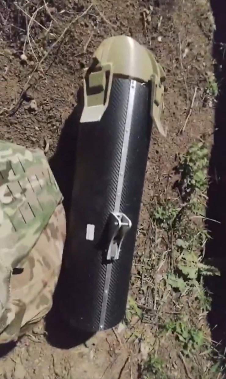 Новая графитовая боевая часть, которой вероятно был оснащен украинский дрон FP-1 или FP-2 Новая графитовая боевая часть, которой вероятно был оснащен украинский дрон FP-1 или FP-2