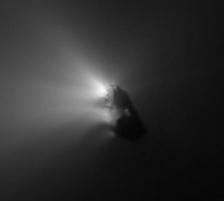 ядро, комета галлея