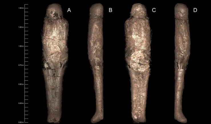 грязевая мумия, Древний Египет