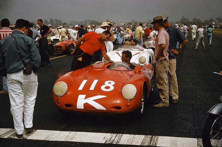 Porsche 550 Spyder, найден Porsche 550 Spyder