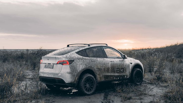 кроссовер Tesla Model Y, Тюнинг Tesla Model Y, Tesla Model Y, электромобиль Tesla