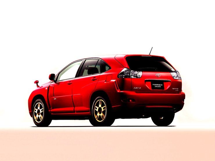 Toyota Harrier, кросовер Toyota, Lexus RX