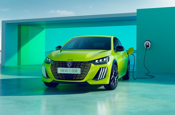 Peugeot 208 2024, Peugeot 208, новый Peugeot 208, электромобиль Peugeot 208