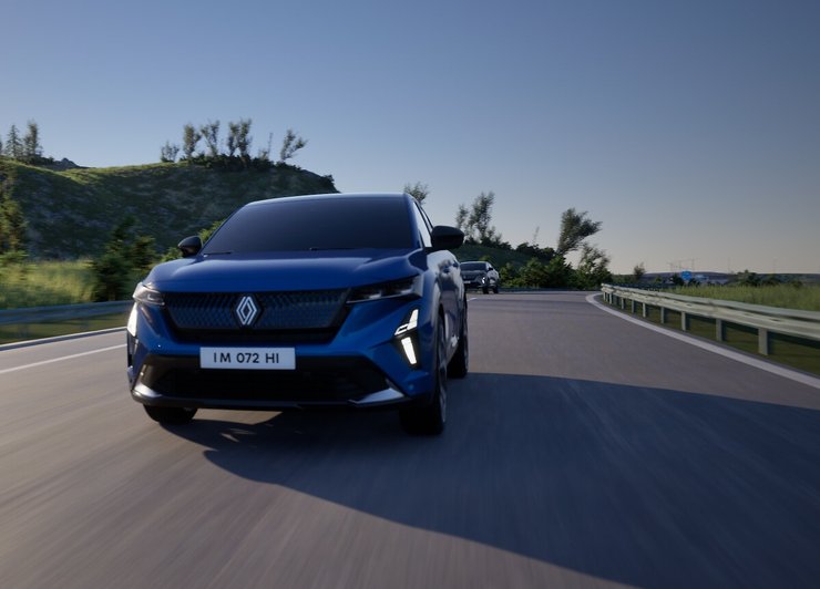 Renault Rafale E-Tech, Renault Rafale, новый Renault Rafale, Renault Rafale 2024, кроссовер Renault