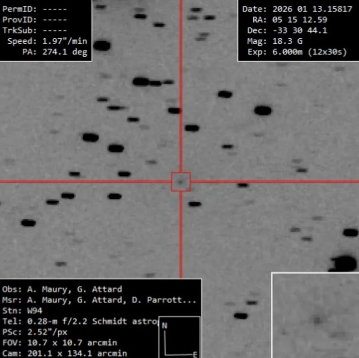 комета C/2026 A1 (MAPS)