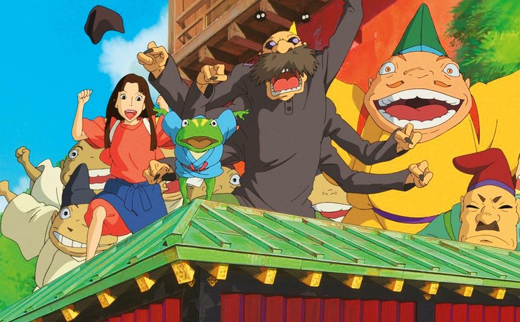 Хаяо Миядзаки, Унесенные призраками Хаяо Миядзаки, аниме, японская анимация, унесенные призраками