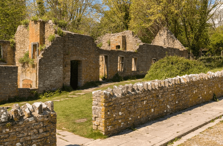 Интересные британские деревни, населенный пункт, где со времен Второй мировой войны застыло время, туризм, путешествия