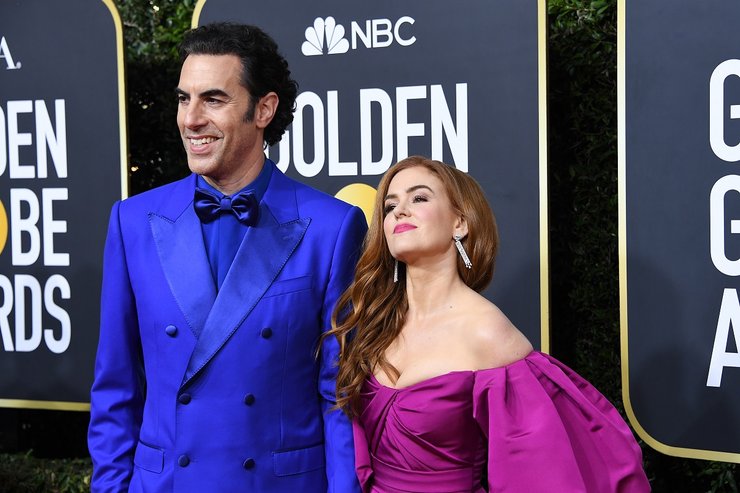 Айла Фішер та Саша Барон Коен