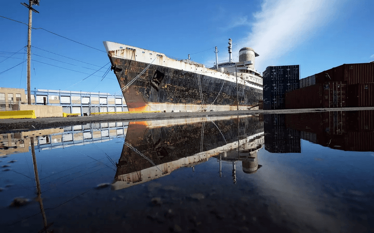 SS United States, круїзний лайнер, більший навіть за знаменитий "Титанік", затоплення судна, відправлять на дно