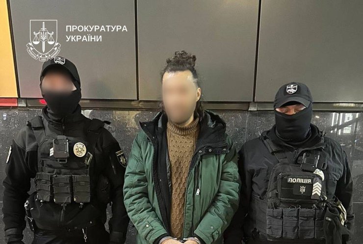 Затримання Олексадра Хіліка, який побив велосипедиста