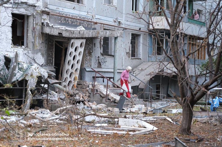 запоріжжя наслідок атаки зс рф