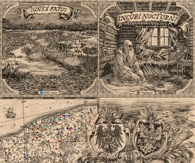 карта, мифы, легенды, монстры, фольклор, ученые, памятник, культура, история, исследования