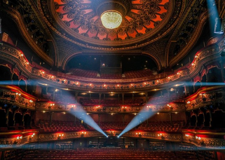 театр, ложи, прожектора, Лучшие фотографии 2019