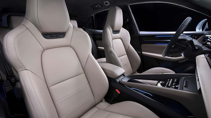 салон Porsche Macan 2024, новый Porsche Macan, Porsche Macan, кроссовер Porsche, электромобиль Porsche Macan