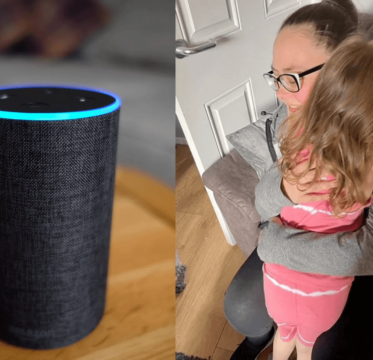 Дочь спасла свою мать, мать и дочь, девочка, ребенок, спасла жизнь, умная колонка, купили на Amazon, проблемы с сердцем,