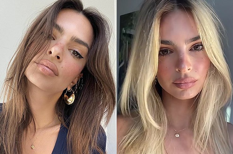 Эмили Ротаковски стала блондинкой фото