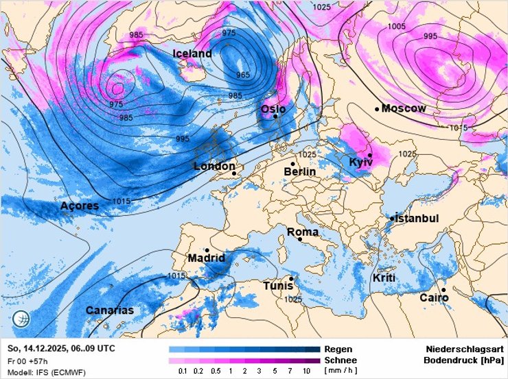 Синоптикиня Наталка Діденко опублікувала прогноз погоди і попередила про сніг