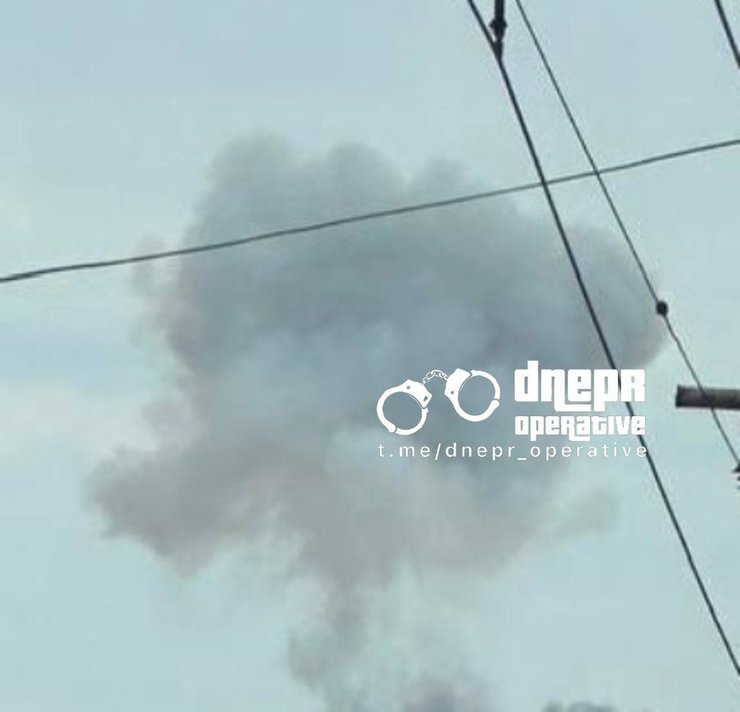 Іскандер-М, приліт Іскандер-М, Дніпро приліт