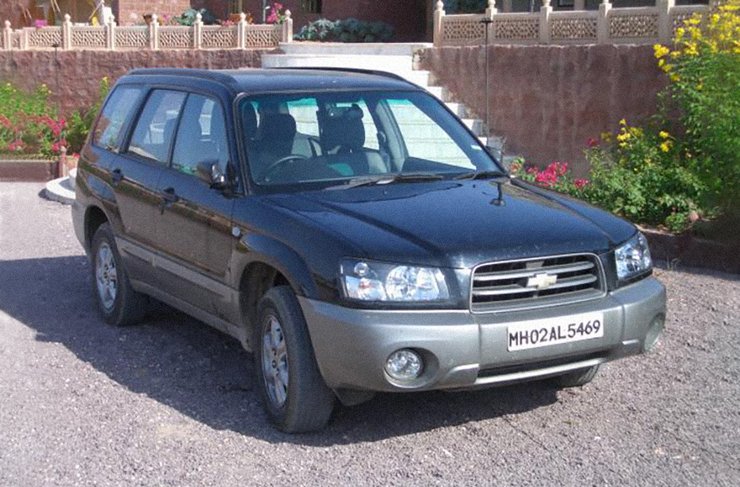 На старті продажів Форестер був представлений в обраних автосалонах дилерської мережі Шевроле в Індії — в Нью-Делі та деяких інших найбільших містах